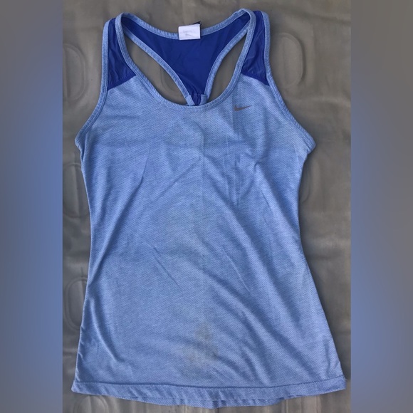 Nike Dri-Fit Lavender / Periwinkle Athletic Tank Top - S - Picture 3 of 9